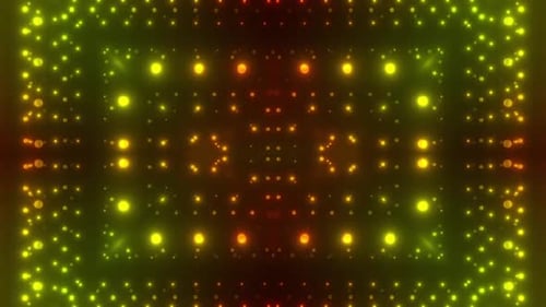 Dynamic Glowing Lights Forming Abstract Background with Vibrant Energy