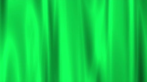 Grüner Stoffwellenhintergrund Loop 4K