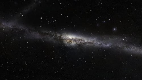 Flying Through Deep Space to a Distant Galaxy