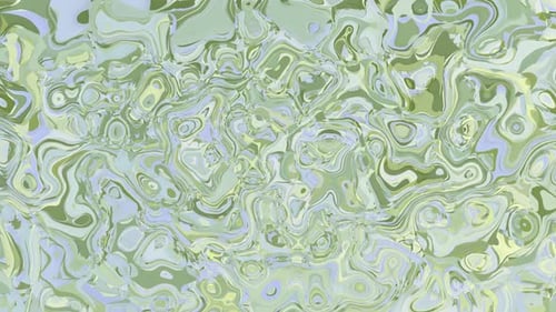 Forme futuriste abstraite, couche, motif torsadé, liquide brillant