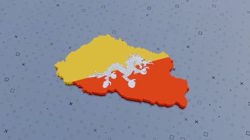Bhutan Political Border