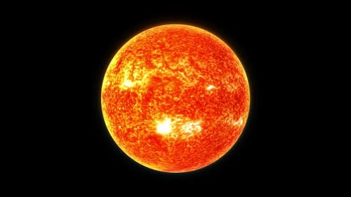 3d Sun Planet Generation