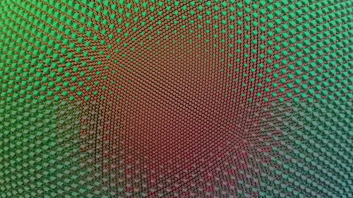 Animated Geometric Cubes Background Loop with Gradient Colors