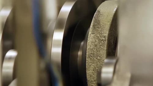 Machinery Gears in Motion