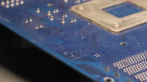 CEALING COMPUTER INETERNAL COMPONENT MOTHERBOARD BACK SIDE Rotation