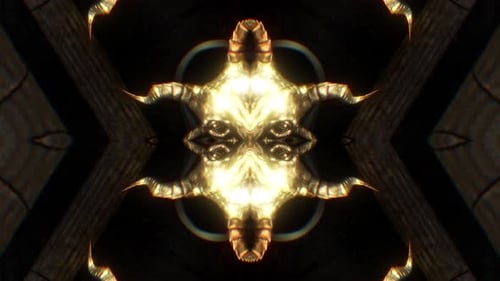 Dark Magic Psychedelic Background Loop