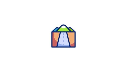 Road Animated Icon
