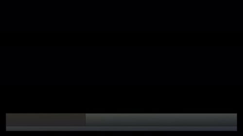 Collection Game Time : une barre rectangulaire grise avec des colonnes. Logo révélant un élément émergeant en bas