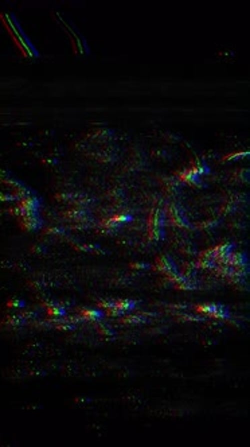 Abstract Digital Glitch and Grunge Transition Overlays