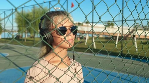 Enjoy the Music on Empty Playground