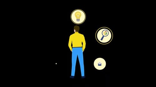 People Productivity Animation HD On Alpha