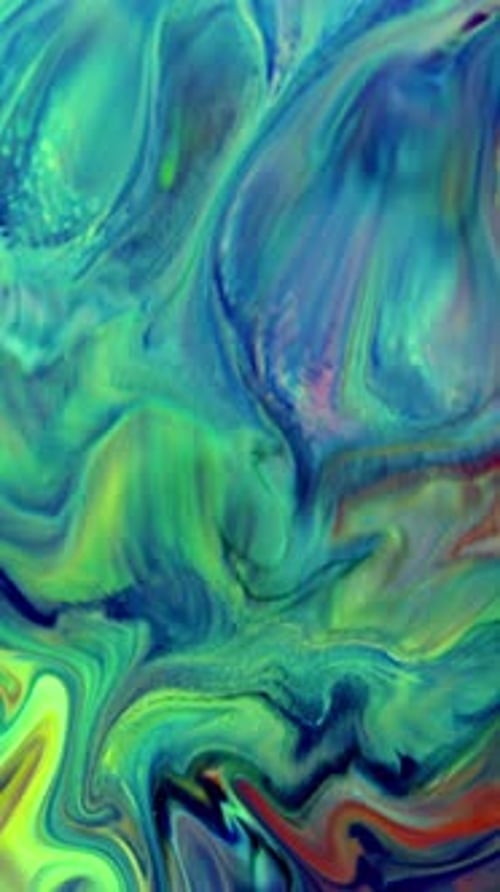 Swirling Colors Abstract Fluid Motion Background