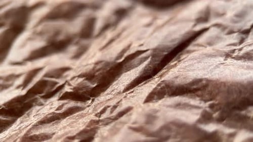 Brown Crumpled Paper Background, Slider Shot
