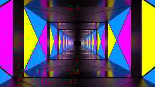 Neon Tunnel Loop