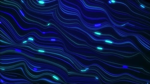 Tech line abstract motion