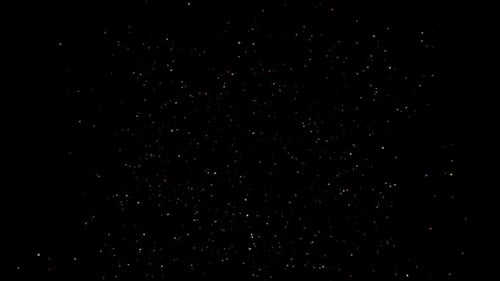 Dynamic Colorful Particle Field Abstract Background Loop