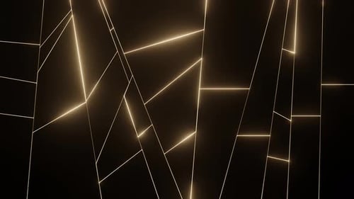 Luxuriöser goldener Hintergrund, akzentuiert mit weichen leuchtenden Linien