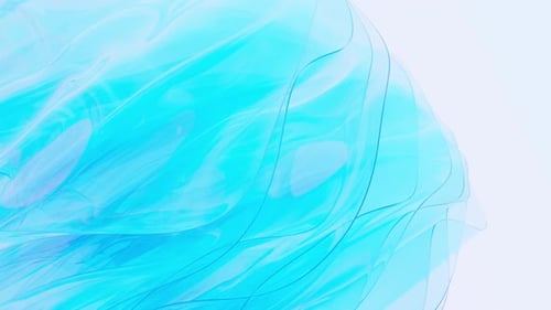 Abstrakter Glashintergrund mit Farbverlauf, 3D-Rendering.