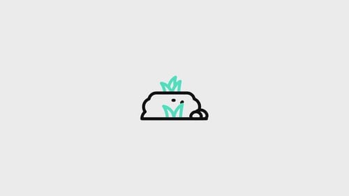Minimalist Outline Animated Icons: Nature and Animals Pack