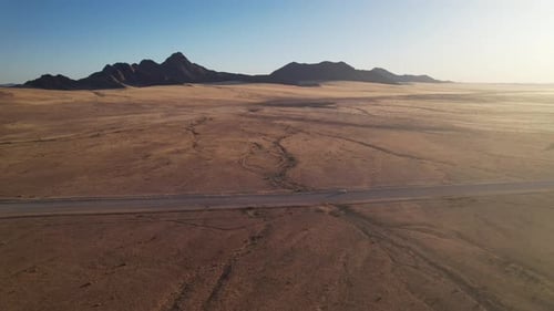 Video about a rugged mountain landscape from the Namib desert