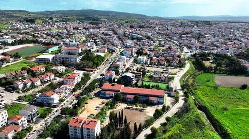 Urla Izmir Turkey Aerial Drone Footage