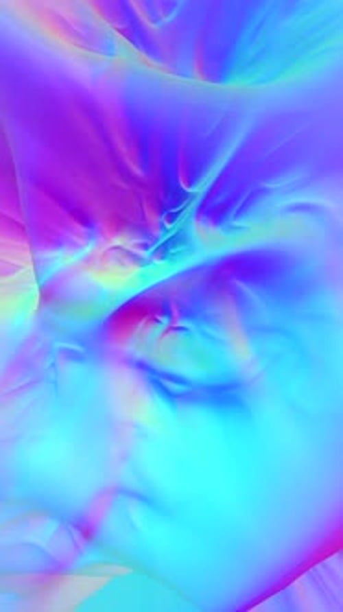 Abstrakte, farbenfrohe Wellenmuster, die eine Reihe lebendiger und atemberaubender Farben und Farben präsentieren