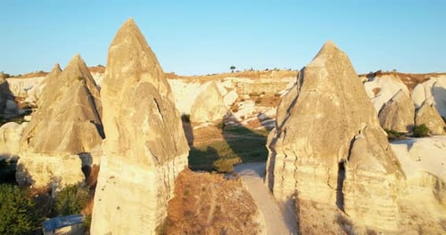 Cappadocia's Unique Landscape From Above