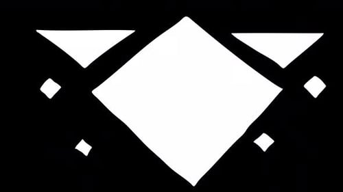 Geometric Diamond Shape Reveal Animation