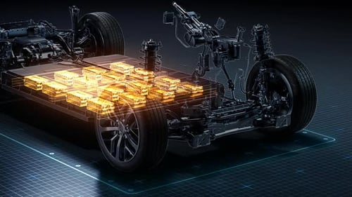 Integrated Drive Battery Chassis Architecture