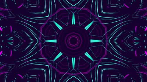 Electric Vibrant Glow Background