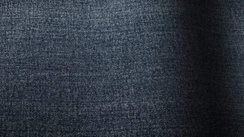 Seamless Waving Denim Fabric Texture Background