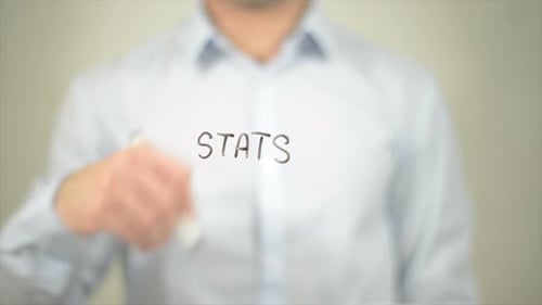 Hand Writes the Word Stats