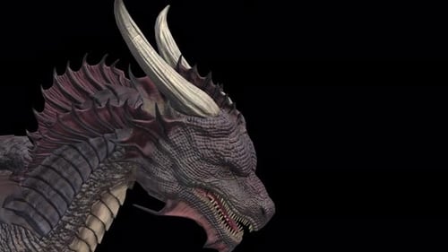 Dragon's Face : Idle Animation