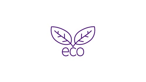 Icono animado y ecológico