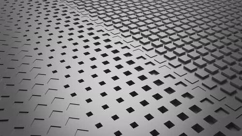 Geometric Cubes Pop Up Reveal Background Loop