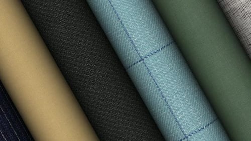 Elegant Italian fabric collections revealing superior weave structure and exclusive appeal