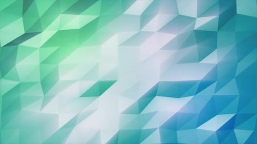 Triângulos móveis abstratos verdes de baixo poliéster digital futuristas. Fundo abstrato.
Vídeo