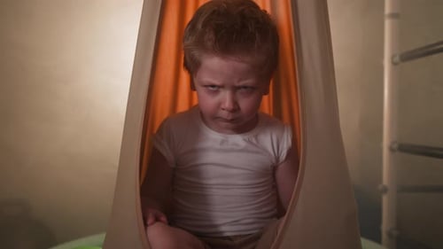 Child Portrait in Hammock