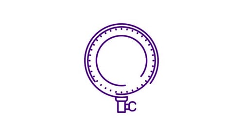 Clean Line Art Icon Reveal Animation