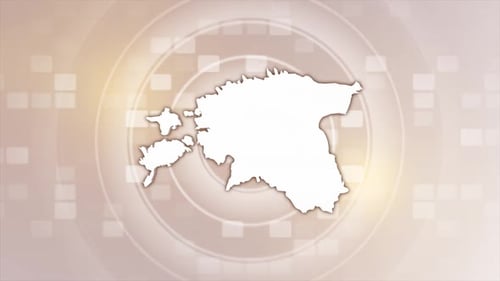 Animierte Karte von Estland