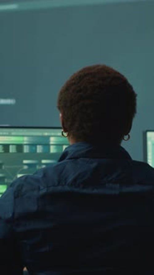 Coding on a Computer at Work