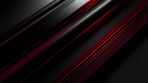 Abstract Red and Black Lines Dynamic Motion Background