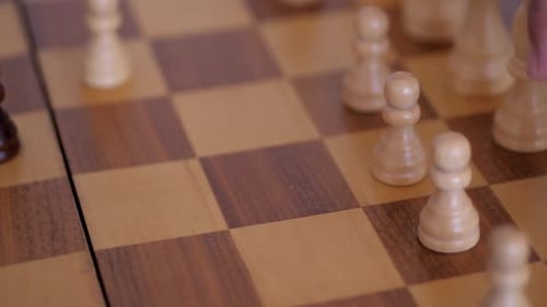 Chess Game Strategy with Knight Piece Move
