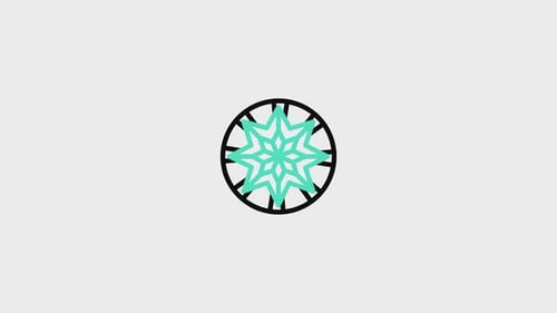 Mandala Animated Icon V9
