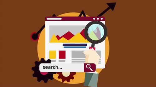 Flat Vector Design Statistical And Data Analysis For Business Finance Investment