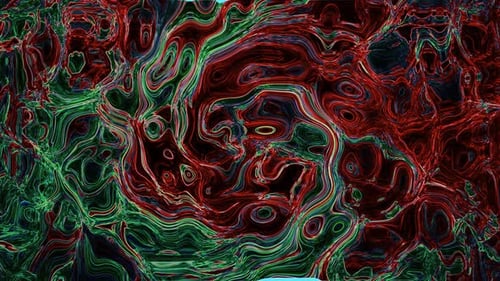 Electric Neon Fluid Abstract Wavy Background Animation