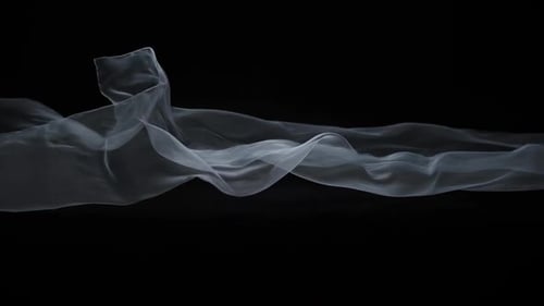 Transparentes Stoffband
