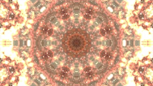 Seamless Loop im Hintergrund mit glühenden Lichtern