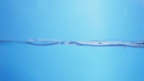 Gentle Ripples in Clear Blue Water