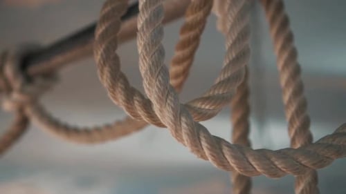 ropes in close up